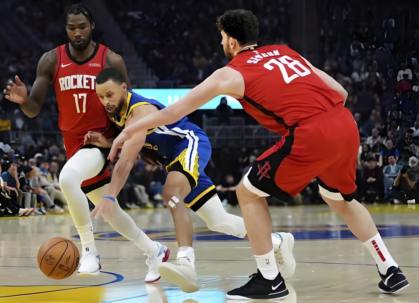 天津队力克勇士,库里统治全场 天津队力克勇士,库里统治全场